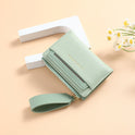 Simple Elegant Solid Color Wallet For Women