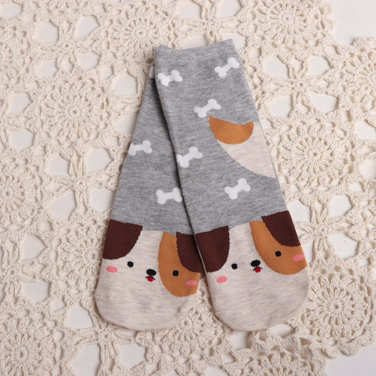 Cartoon Animal Candy Bar Female Socks Animal