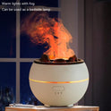 Flame Aroma Diffuser Household Desk Aromatherapy Humidifier