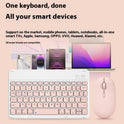 Girls Office Game Home Bluetooth Tablet PC Keyboard