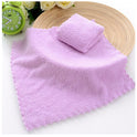 Coral Fleece Child Washing Face Small Tower