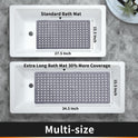 Lengthened Bathroom Shower Bath Drop-resistant Non-slip Foot Mat