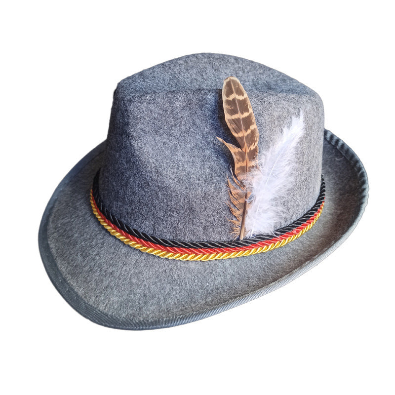 Fashion Personality Jazz Mountain Hat