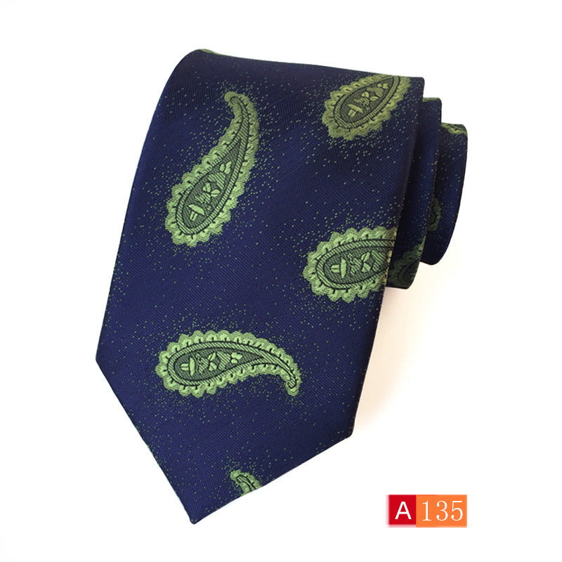 Men's Casual Formal Wear Polyester Jacquard Tie