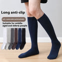 Black Long Socks Knee-length Sweat-absorbent Breathable