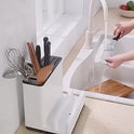 Tableware Storage Holders Kitchen Knife Plastic Storages Racks For Kitchen Convenience Cabinet Kitchen Gadgets