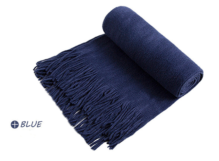 Thickened section navy blue